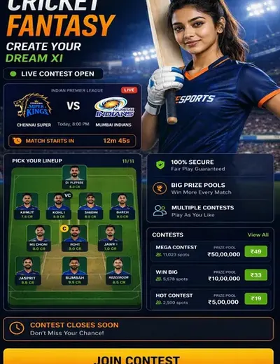 Jw (jw casino) fantasy cricket & matchday visual 3
